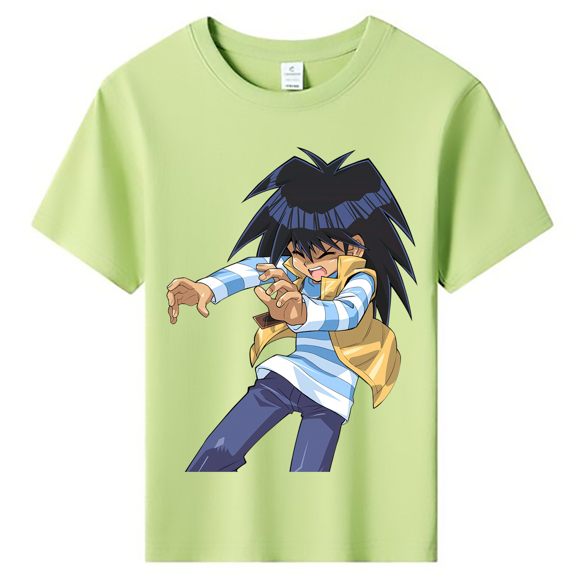 （画像用） 遊☆戯☆王 Yu-Gi-Oh! 綿100％キッズTシャツ（フロントプリント）